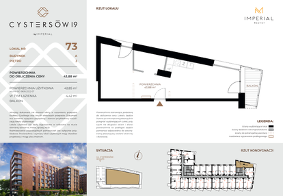 Mieszkanie w inwestycji: Cystersów 19 - lokale inwestycyjne