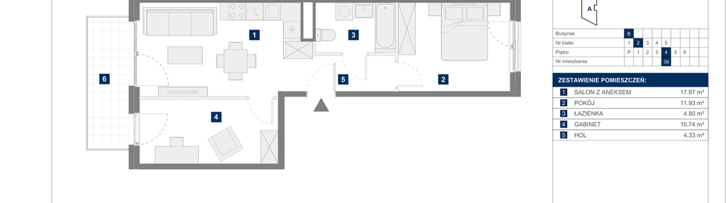 Mieszkanie w inwestycji: Apartamenty Park Matecznego Etap 1