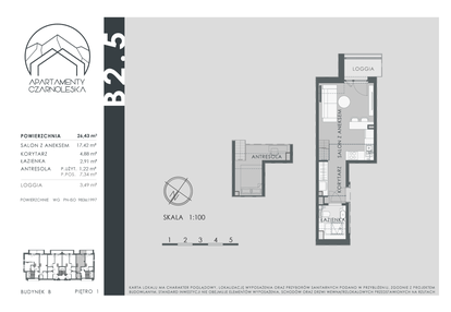 Mieszkanie w inwestycji: Apartamenty Czarnoleska
