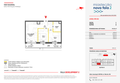 Mieszkanie w inwestycji: Miasteczko Nova Fala 2