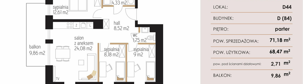 Mieszkanie w inwestycji: Enklawa Natury