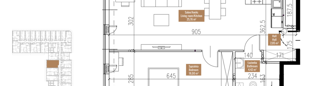 Mieszkanie w inwestycji: Global Apartments