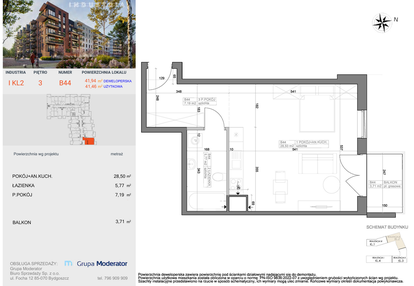 Mieszkanie w inwestycji: Industria etap I-B