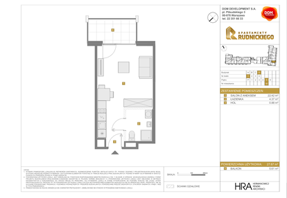 Mieszkanie w inwestycji: Apartamenty Rudnickiego