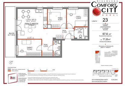 Mieszkanie w inwestycji: Comfort City Koral