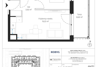 Mieszkanie w inwestycji: Nadmotławie Apartments etap J