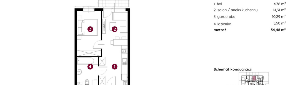 Mieszkanie w inwestycji: Murapol MainPoint