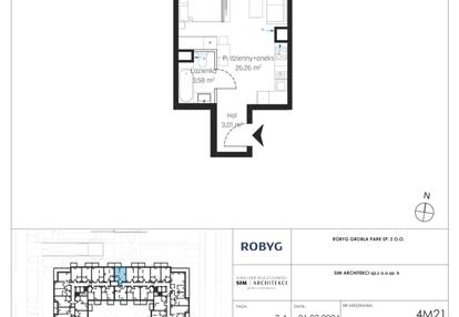 Mieszkanie w inwestycji: Nadmotławie Apartments etap J