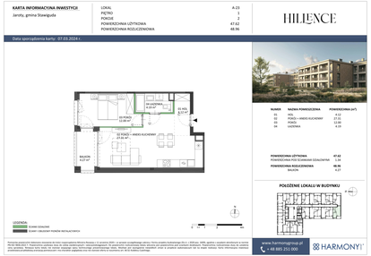 Mieszkanie w inwestycji: Hillence etap 2