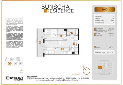 Mieszkanie w inwestycji: Bunscha Residence