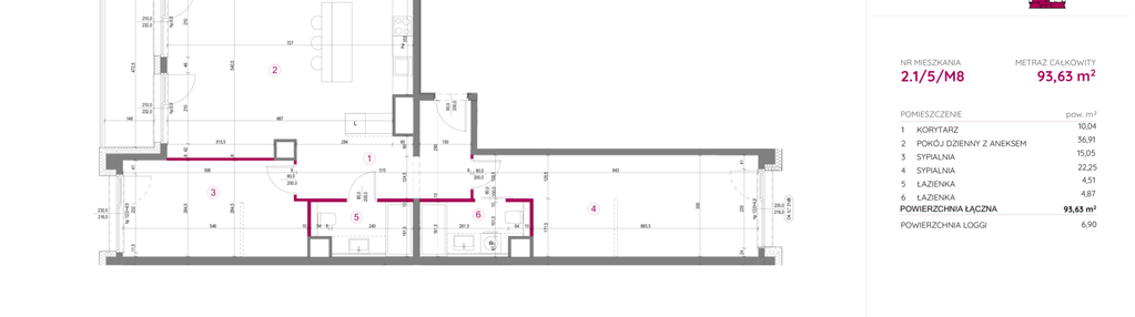 Mieszkanie w inwestycji: Lechicka 65