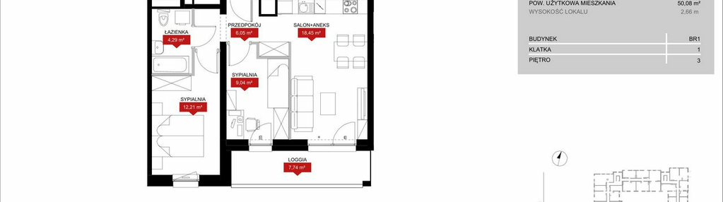 Mieszkanie w inwestycji: Browary Wrocławskie 2