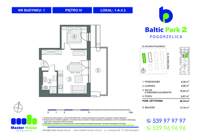 Mieszkanie w inwestycji: Baltic Park 2 Pogorzelica bud. 1 i 2
