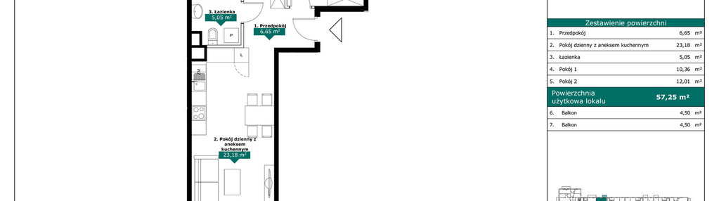 Mieszkanie w inwestycji: Milczańska 18