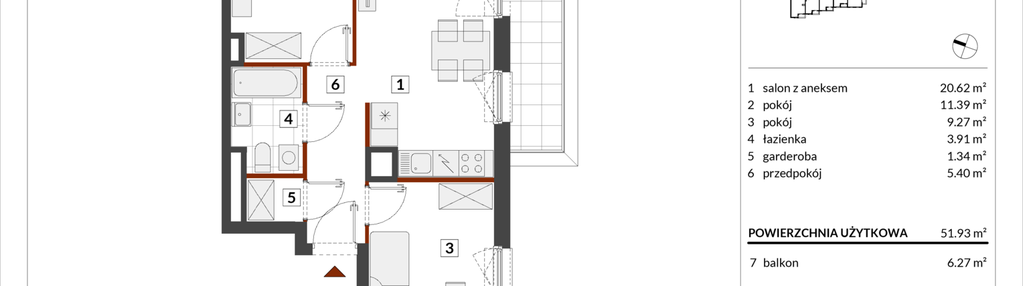 Mieszkanie w inwestycji: Warszawski Świt etap XII