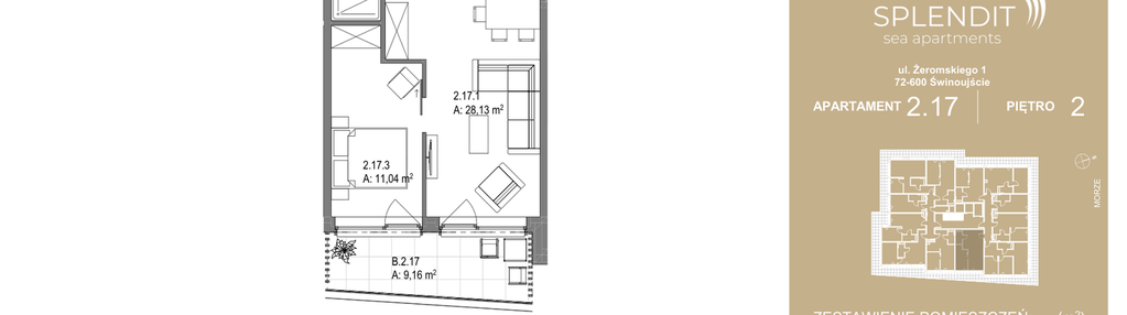Mieszkanie w inwestycji: Splendit Świnoujście