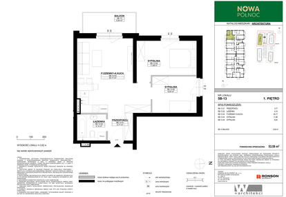 Mieszkanie w inwestycji: Nowa Północ etap 2A