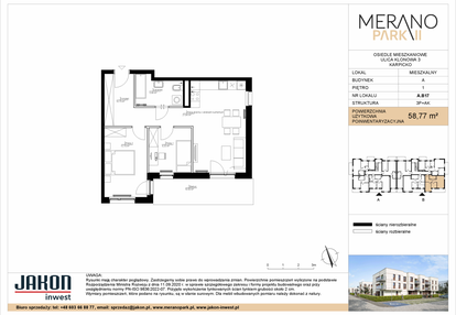Mieszkanie w inwestycji: Merano Park II