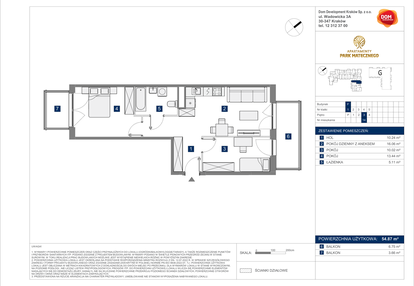 Mieszkanie w inwestycji: Apartamenty Park Matecznego Etap 2