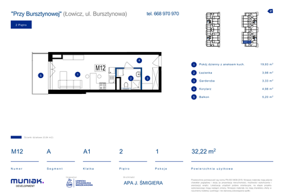 Mieszkanie w inwestycji: Przy Bursztynowej