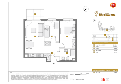 Mieszkanie w inwestycji: Apartamenty Beethovena