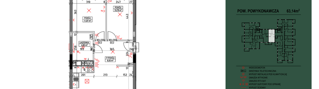 Mieszkanie w inwestycji: Wspólnota Mieszkaniowa Gajowa 72