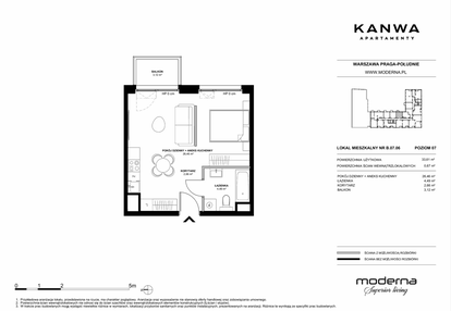 Mieszkanie w inwestycji: KANWA