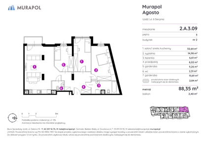 Mieszkanie w inwestycji: Murapol Agosto