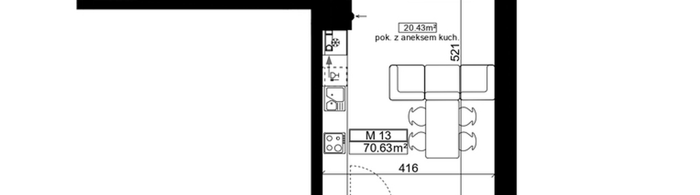 Mieszkanie w inwestycji: Ubocze
