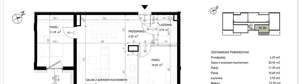 Mieszkanie w inwestycji: Fokus Bielany