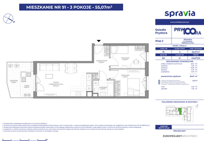 Mieszkanie w inwestycji: Osiedle Prystora Etap 2