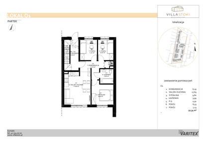 Mieszkanie w inwestycji: Villa Stoki Beskidzka 109