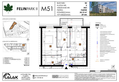 Mieszkanie w inwestycji: Felin Park II etap 2