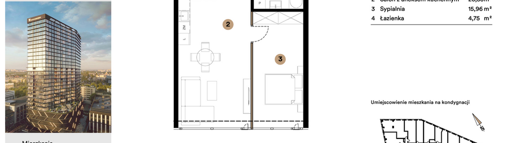 Mieszkanie w inwestycji: O27 Apartamenty Opolska