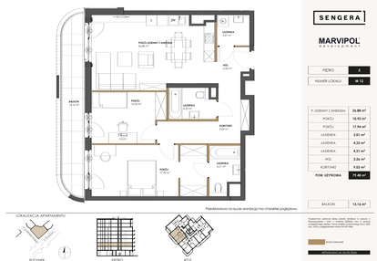 Mieszkanie w inwestycji: SENGERA 1