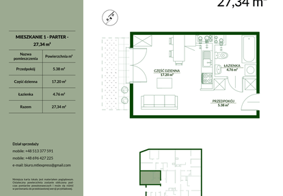 Mieszkanie w inwestycji: Bukowa etap II