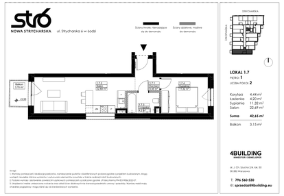 Mieszkanie w inwestycji: Nowa Strycharska | STR 6