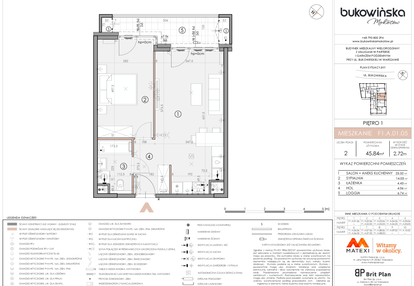 Mieszkanie w inwestycji: Bukowińska Mokotów