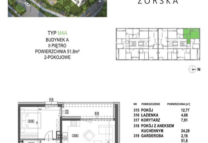 Mieszkanie w inwestycji: Apartamenty Żorska