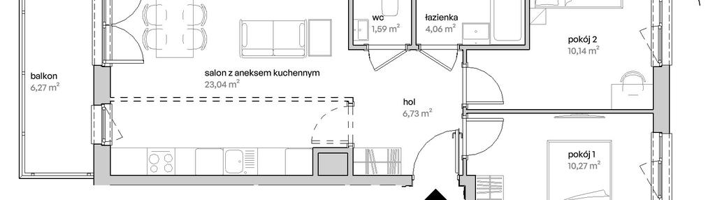 Mieszkanie w inwestycji: Unii Lubelskiej Vita