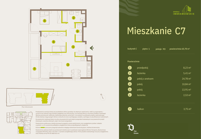 Mieszkanie w inwestycji: Osiedle Imbramowskie