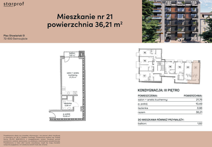 Mieszkanie w inwestycji: Plac Słowiański 9