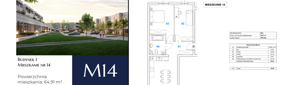 Mieszkanie w inwestycji: Aurora Park