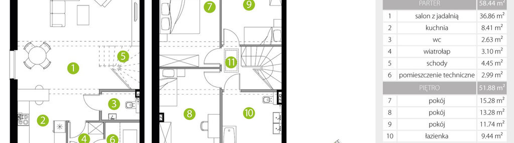 Mieszkanie w inwestycji: Lisowice Park etap 2+