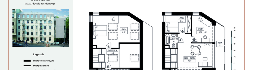 Mieszkanie w inwestycji: Niecała Prestige Residence