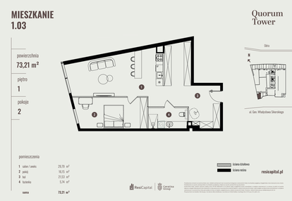 Mieszkanie w inwestycji: Quorum Tower