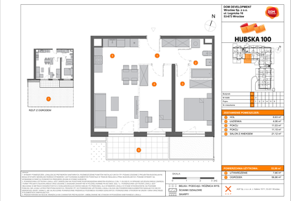 Mieszkanie w inwestycji: Hubska 100