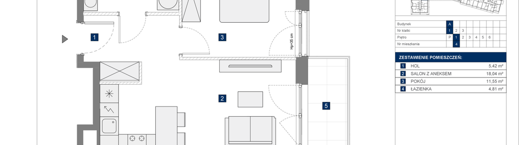 Mieszkanie w inwestycji: Osiedle przy Wielickiej