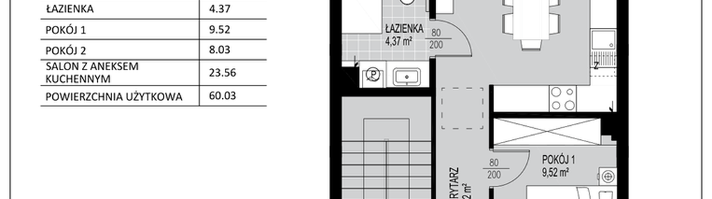 Mieszkanie w inwestycji: Kowalove etap 2