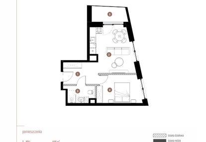 Mieszkanie w inwestycji: Katowicka Residence